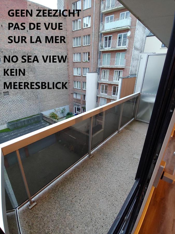 Studio Center Of Ostend W/Parking & South Terrace Apartment Luaran gambar